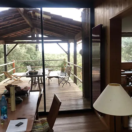 Maison Bois 90m2 Garrigue Calme St Guilhem Gorges