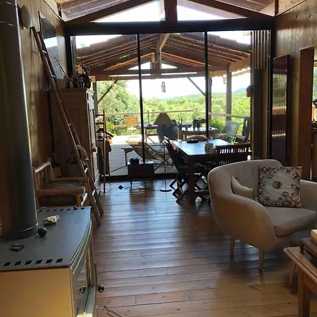 Maison Bois 90m2 Garrigue Calme St Guilhem Gorges