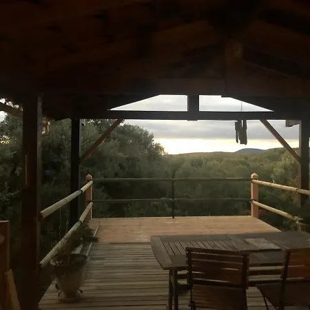 Maison Bois 90m2 Garrigue Calme St Guilhem Gorges Villa Argelliers