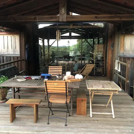 Maison Bois 90m2 Garrigue Calme St Guilhem Gorges Argelliers