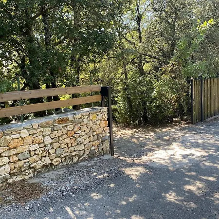 Maison Bois 90m2 Garrigue Calme St Guilhem Gorges Βίλα *
