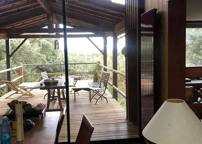 Maison Bois 90m2 Garrigue Calme St Guilhem Gorges