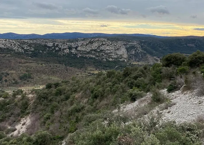 Maison Bois 90m2 Garrigue Calme St Guilhem Gorges Villa *