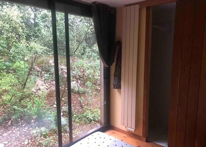 Maison Bois 90m2 Garrigue Calme St Guilhem Gorges Argelliers