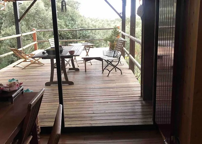 Villa Maison Bois 90m2 Garrigue Calme St Guilhem Gorges *