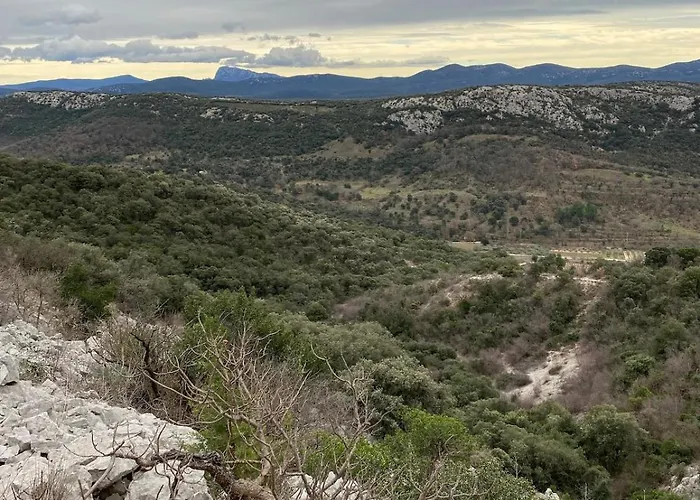 Villa Maison Bois 90m2 Garrigue Calme St Guilhem Gorges *