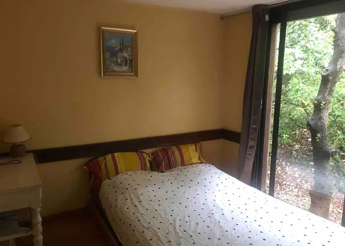 Maison Bois 90m2 Garrigue Calme St Guilhem Gorges Argelliers