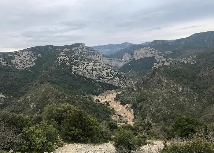 Maison Bois 90m2 Garrigue Calme St Guilhem Gorges Villa Argelliers