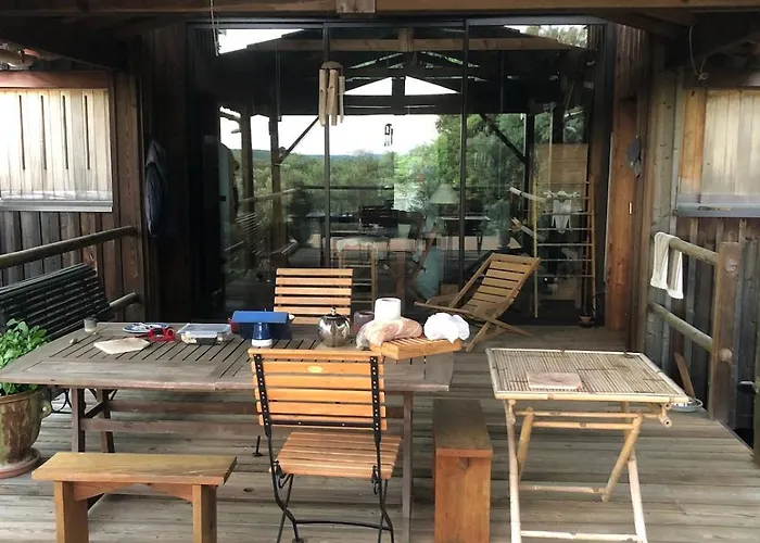 Maison Bois 90m2 Garrigue Calme St Guilhem Gorges Argelliers