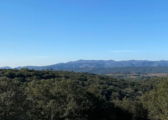 Maison Bois 90m2 Garrigue Calme St Guilhem Gorges