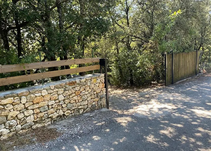Maison Bois 90m2 Garrigue Calme St Guilhem Gorges Villa *